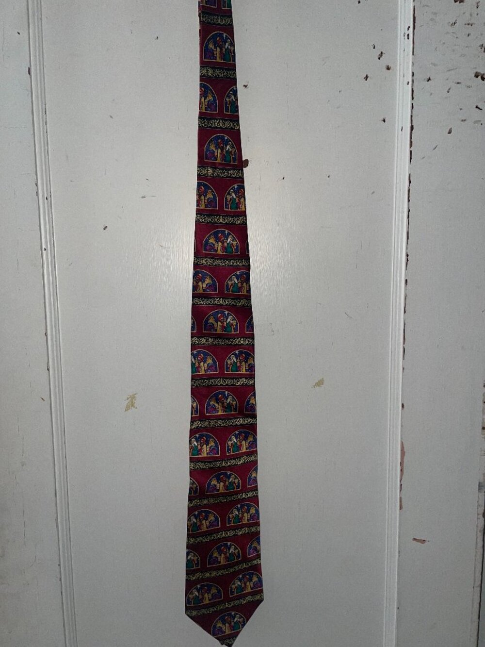 John Ashford Three Wise Men / Nativity Scene Christmas Tie